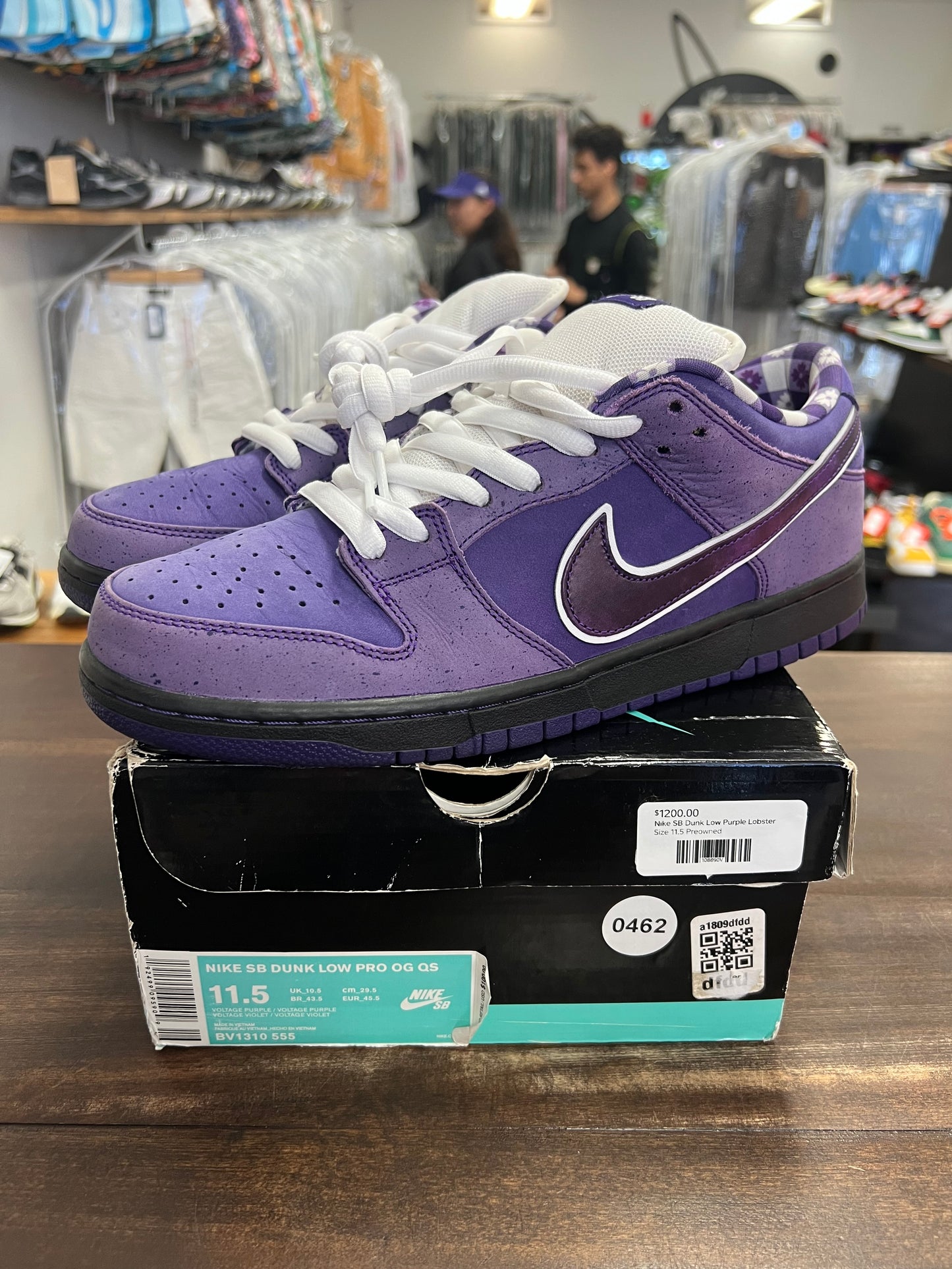 Nike SB Dunk Low Concepts Purple Lobster