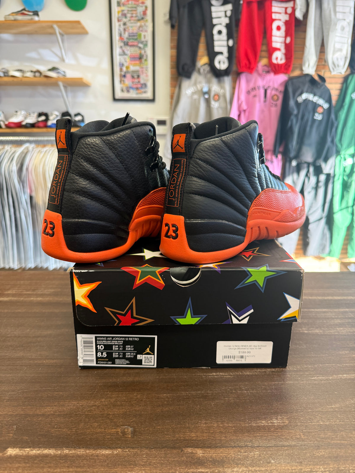 Jordan 12 Retro WNBA All-Star Brilliant Orange (Women's)