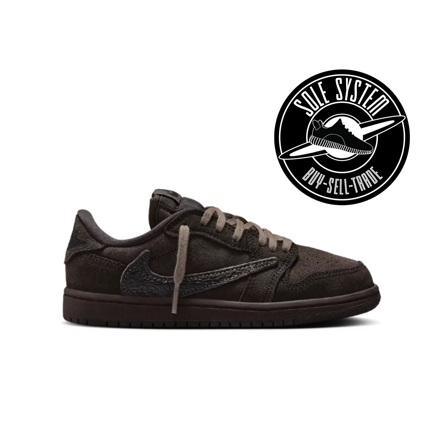 Jordan 1 Low Travis Scott Velvet Brown (PS)