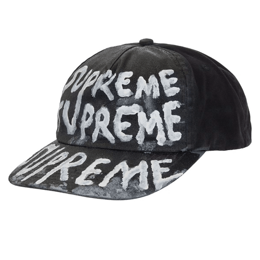 Supreme Painted 5-Panel Hat Black
