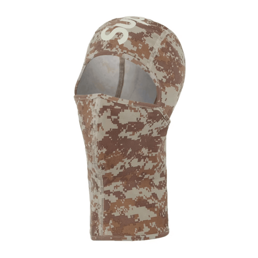 Supreme Heat Reactive Digi Camo Balaclava Brown