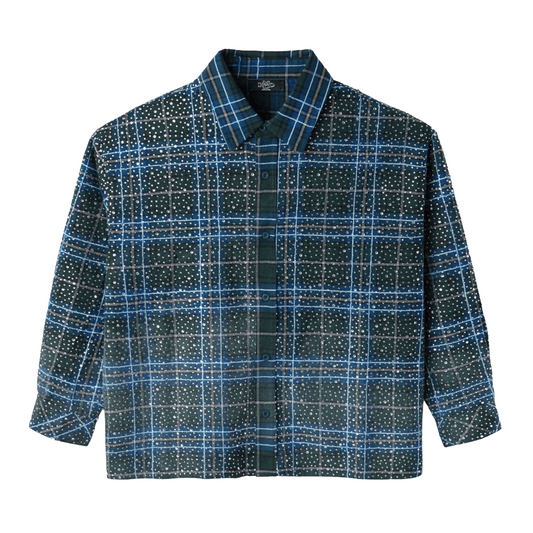 HMDD GREEN DISCO FLANNEL