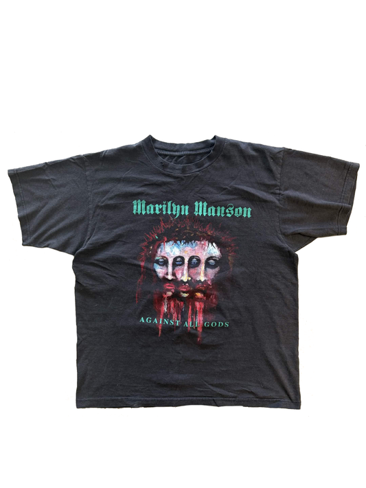 Vintage 2000's Marilyn Manson Against All Gods T-Shirt