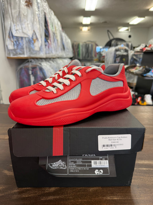 Prada America's Cup Rubber Red