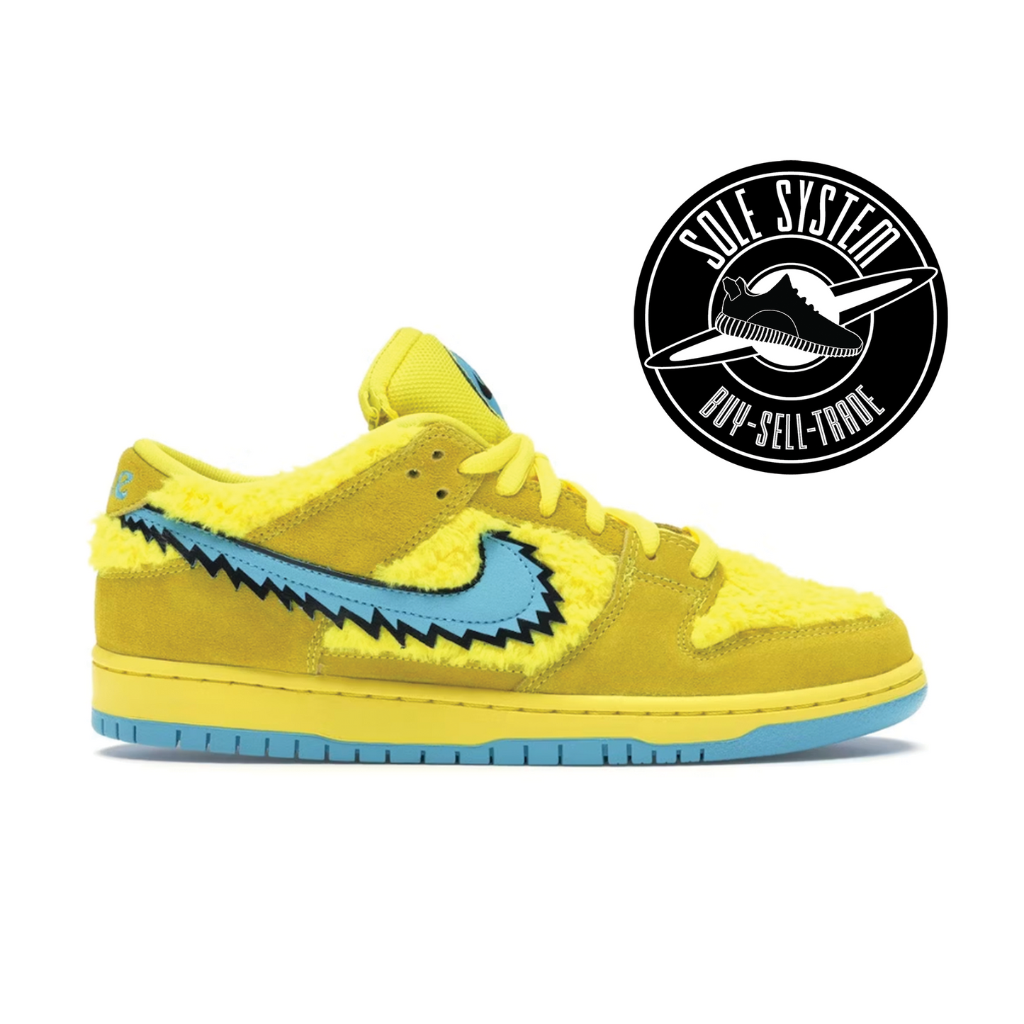 Nike SB Dunk Low Grateful Dead Bears Yellow