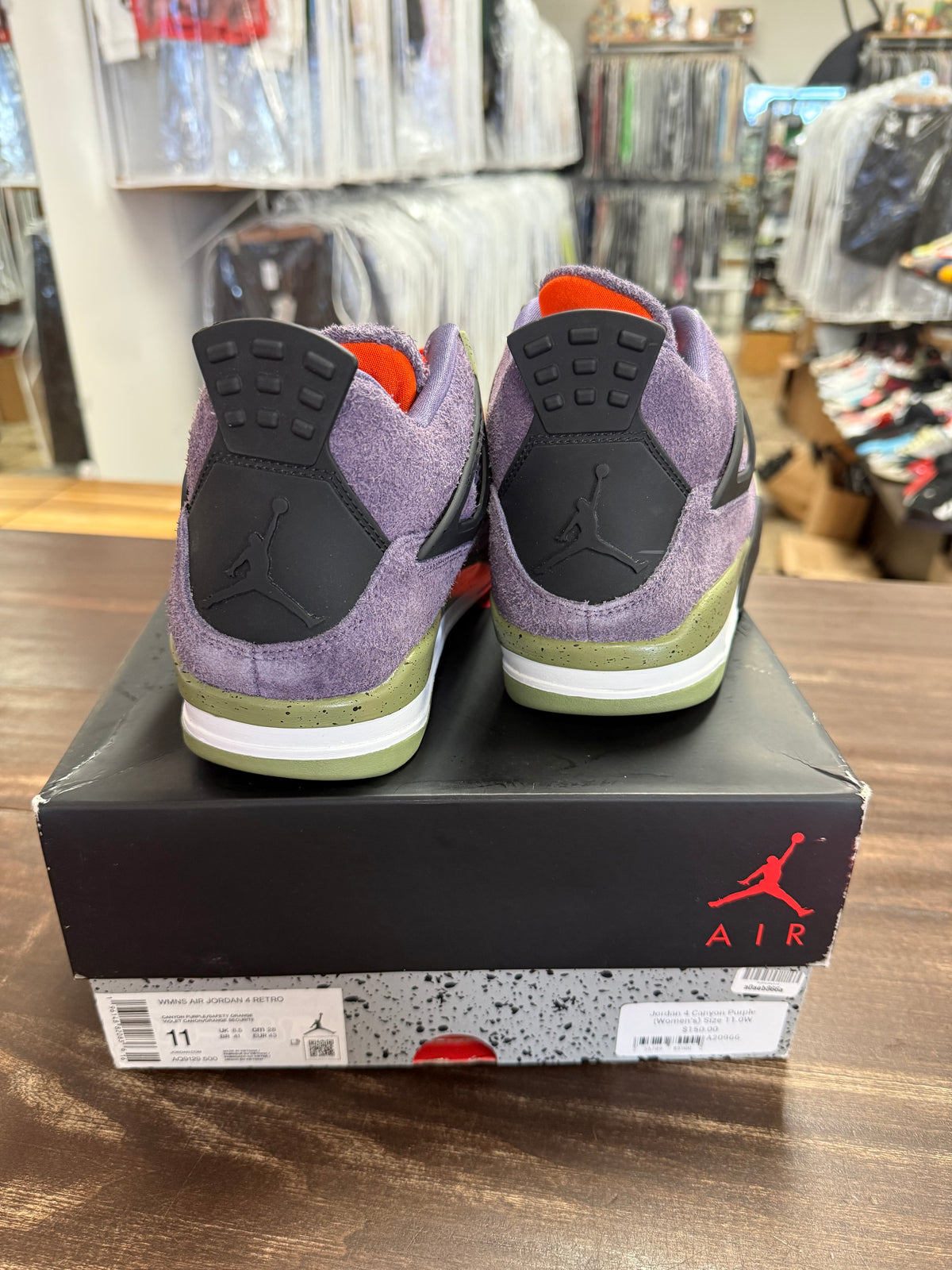 Jordan 4 Canyon Purple (Women's)