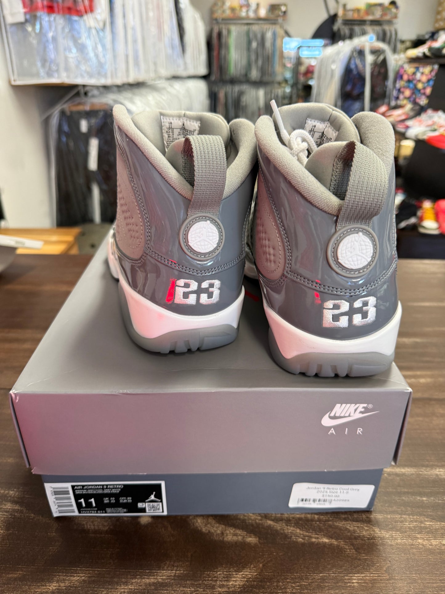 Jordan 9 Retro Cool Grey 2025