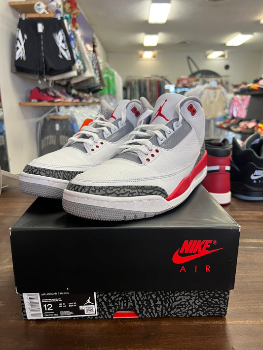 Jordan 3 Retro Fire Red (2022)