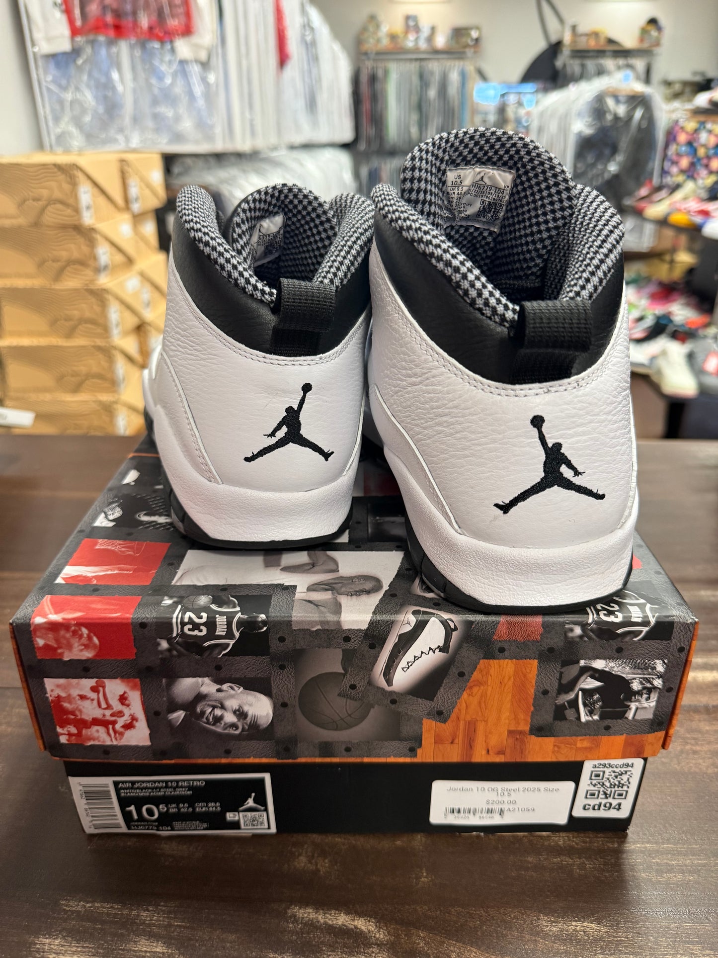 Jordan 10 OG Steel 2025