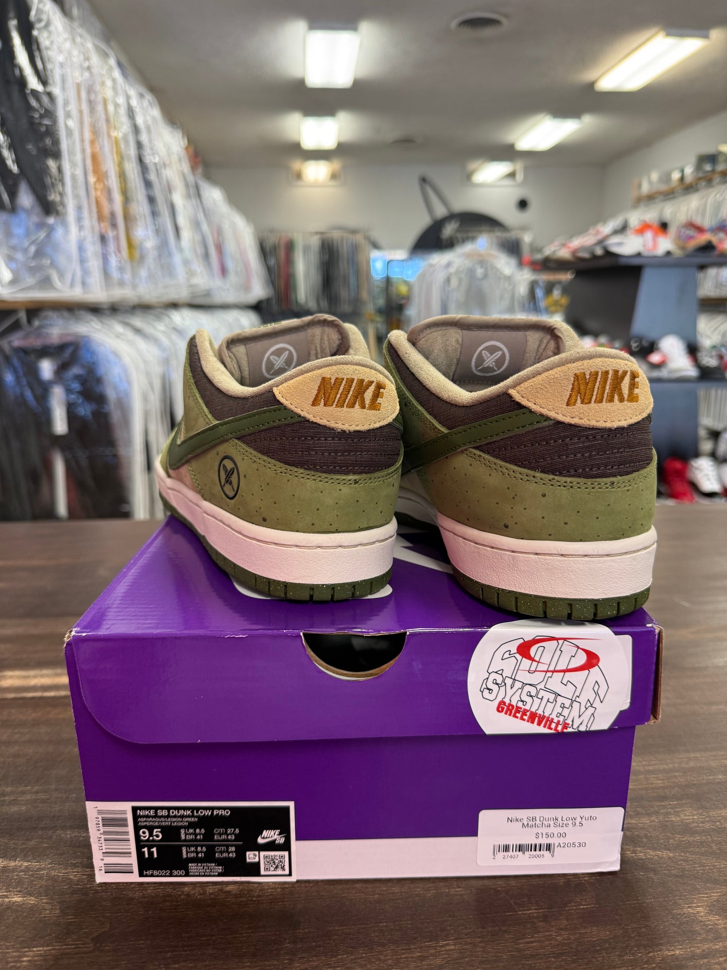 Nike SB Dunk Low Yuto Matcha