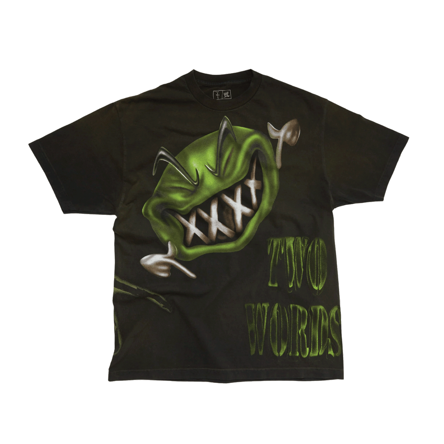 CJ X WWE TWO WORDS TEE (DX)