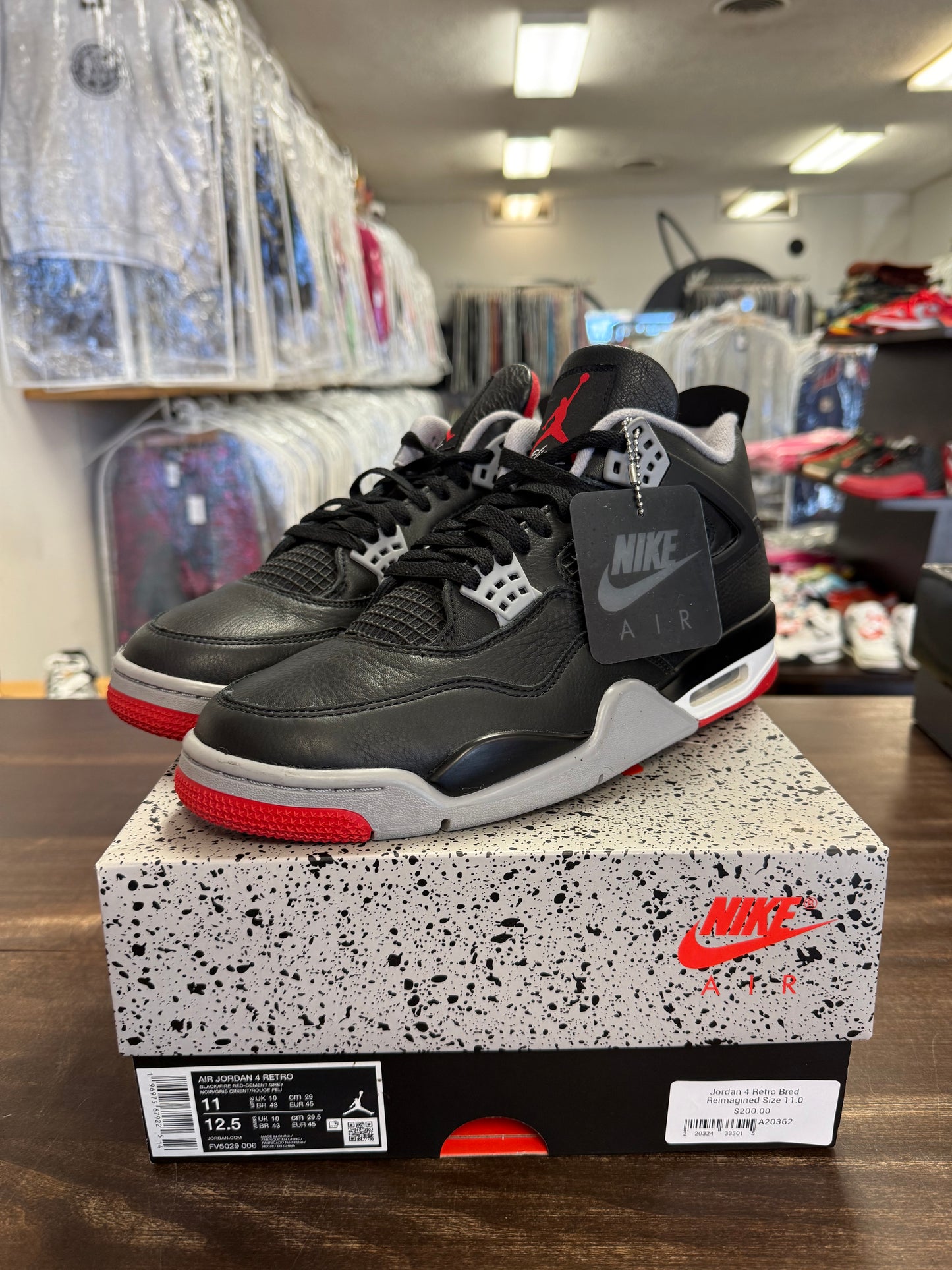 Jordan 4 Retro Bred Reimagined