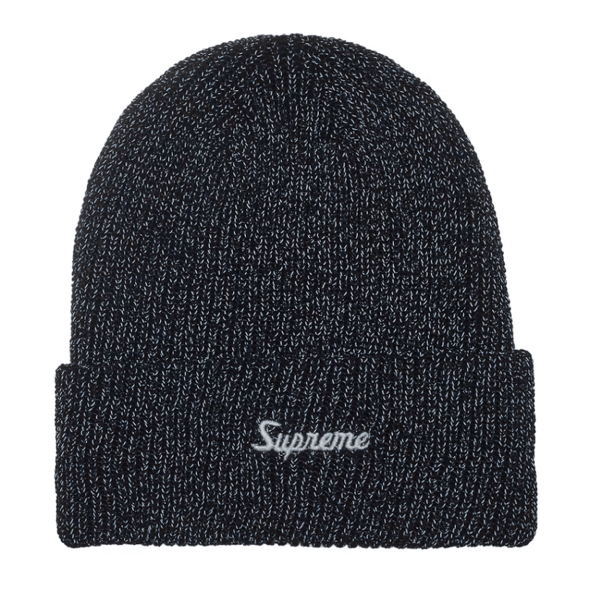 Supreme Loose Gauge Beanie (FW26) Heather Black