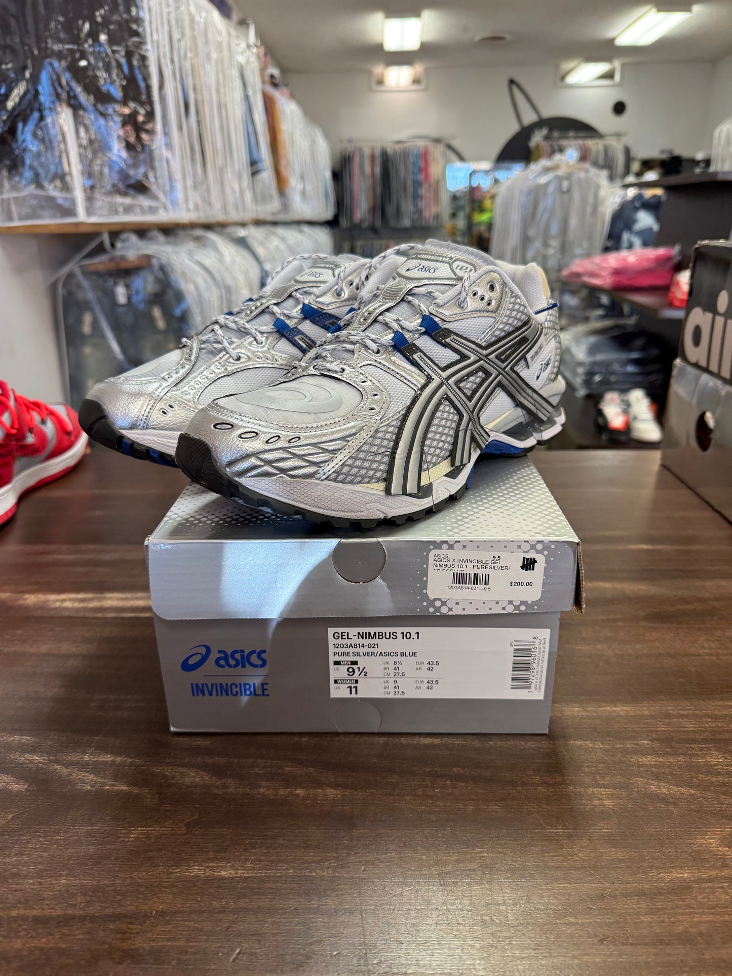 ASICS Gel-Nimbus 10.1 Invincible 404 Blue