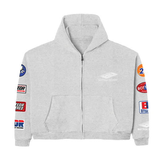 Bottega Desires Patches Jacket Gray