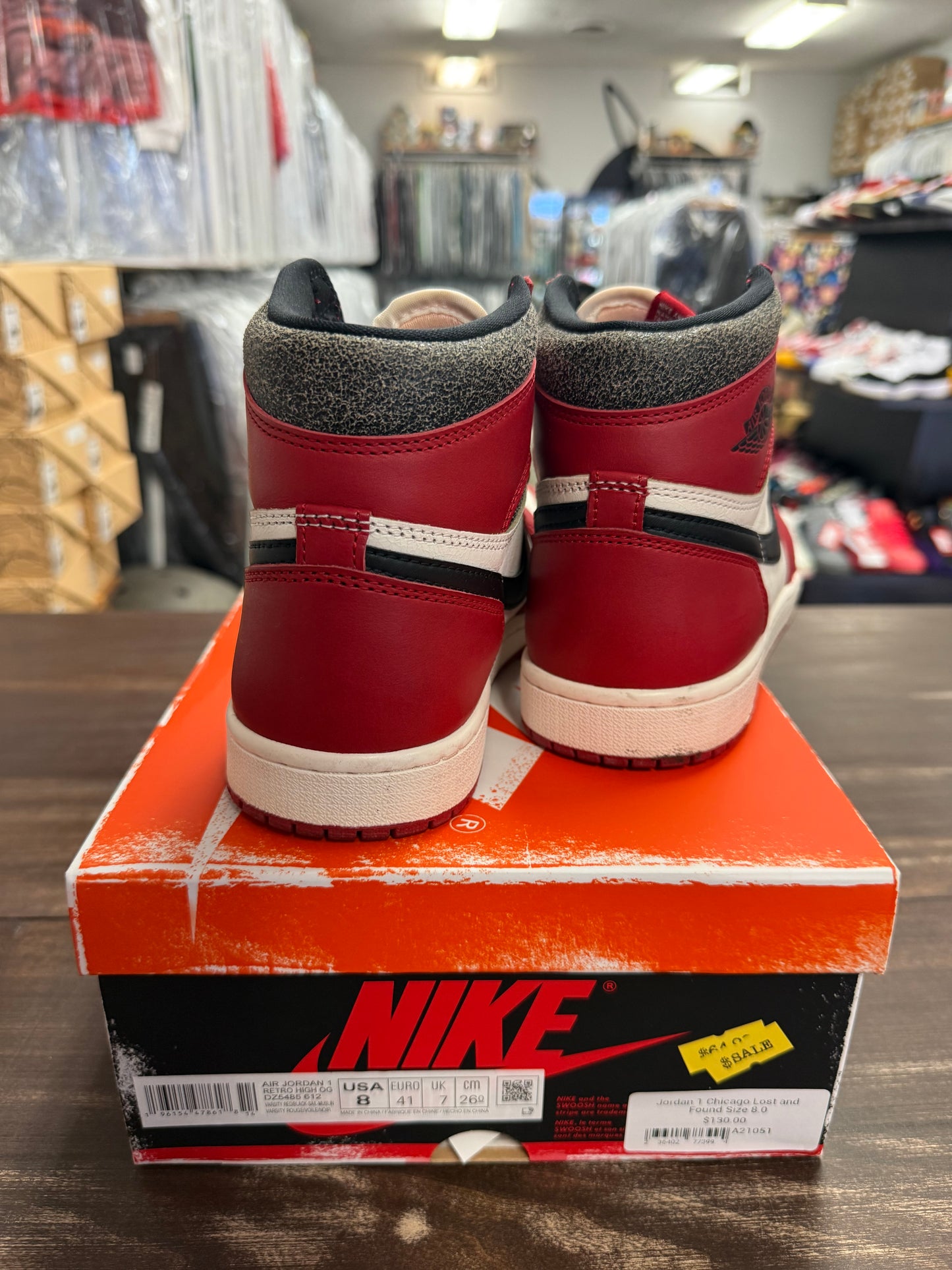 Jordan 1 Chicago Lost and Found