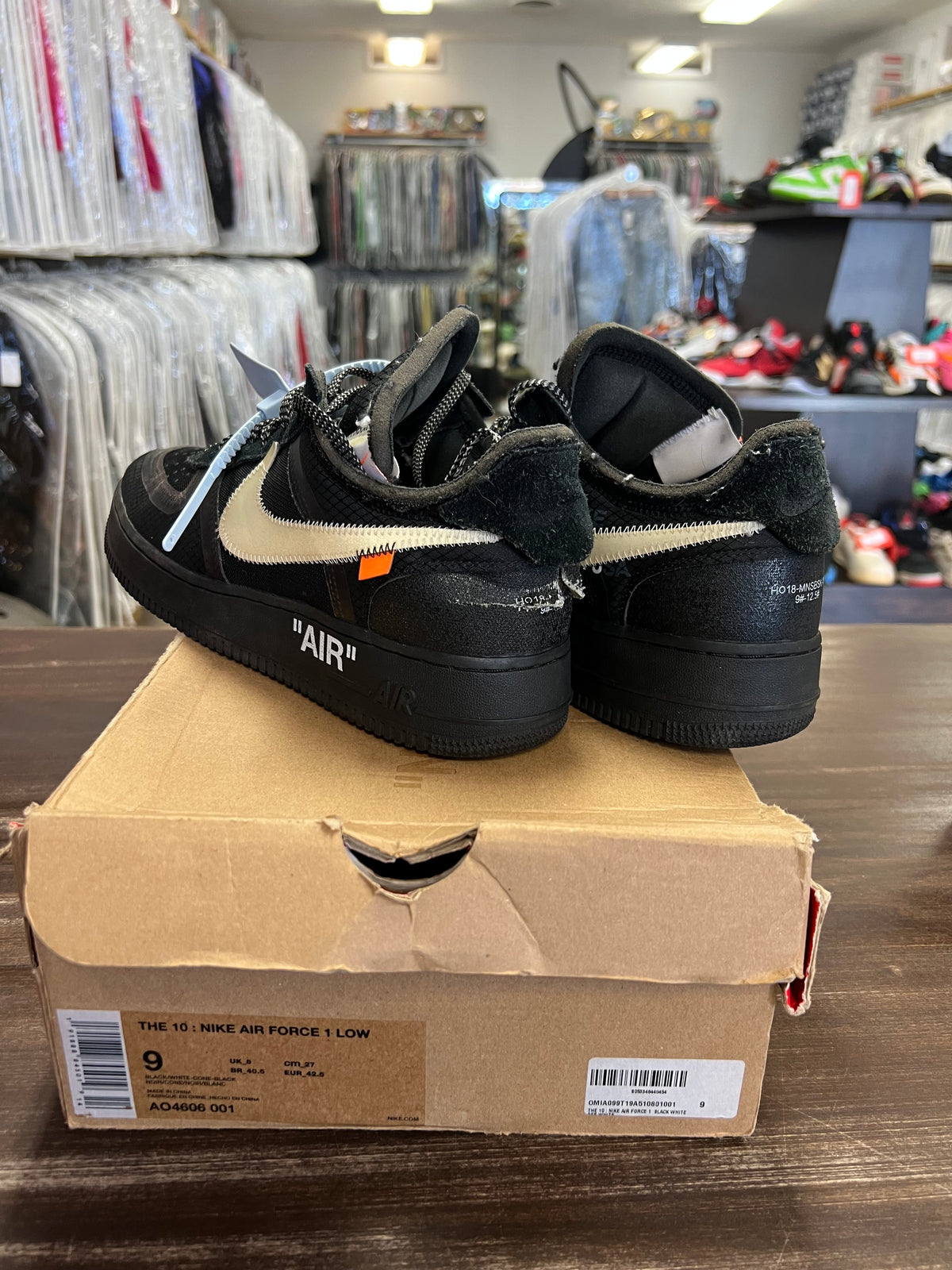 Nike Air Force 1 Low Off-White Black White