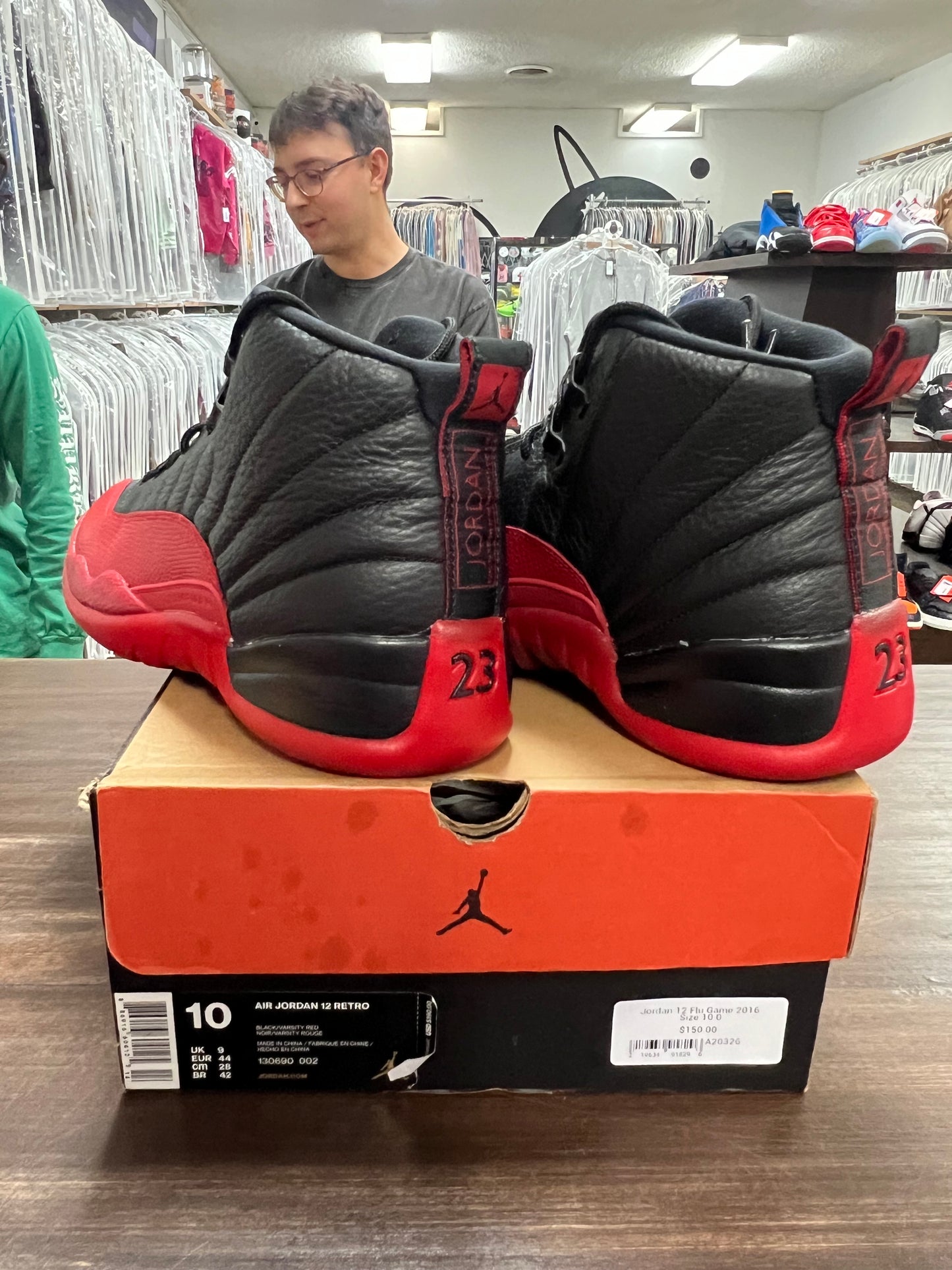 Jordan 12 Flu Game 2016