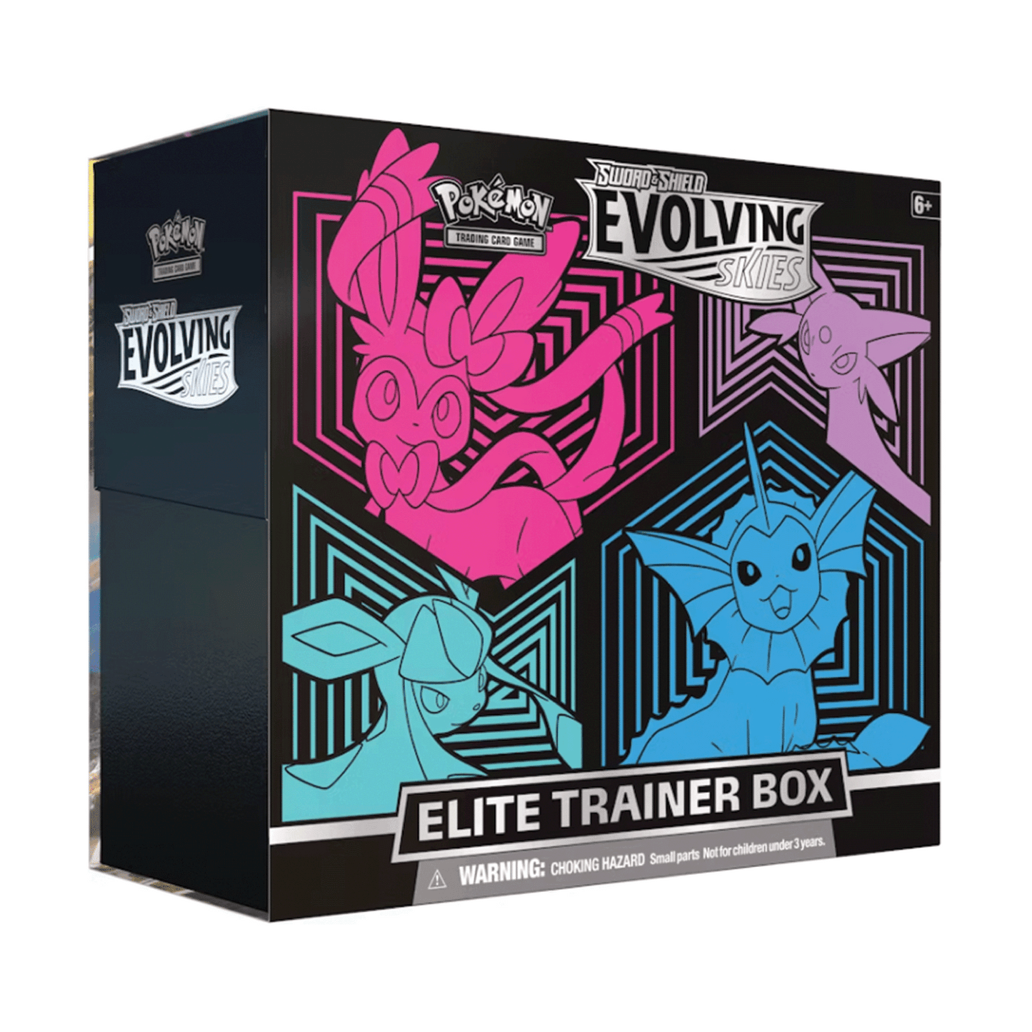 Pokémon TCG Sword & Shield Evolving Skies Elite Trainer Box (Glaceon/Vaporeon/Sylveon/Espeon)