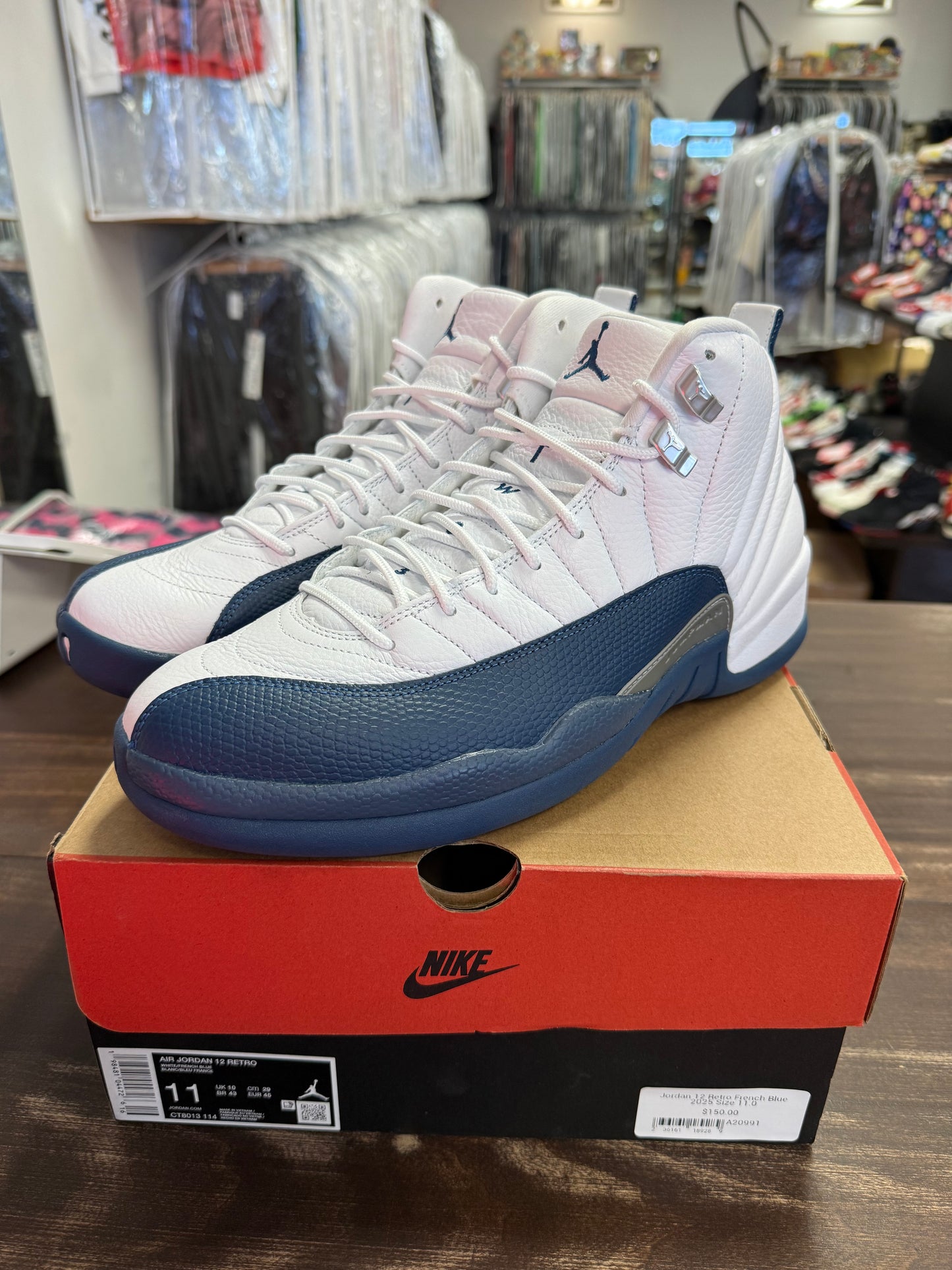Jordan 12 Retro French Blue 2025