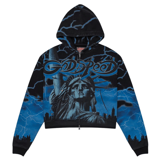 GodSpeed Voltage Zip Hoodie Blue