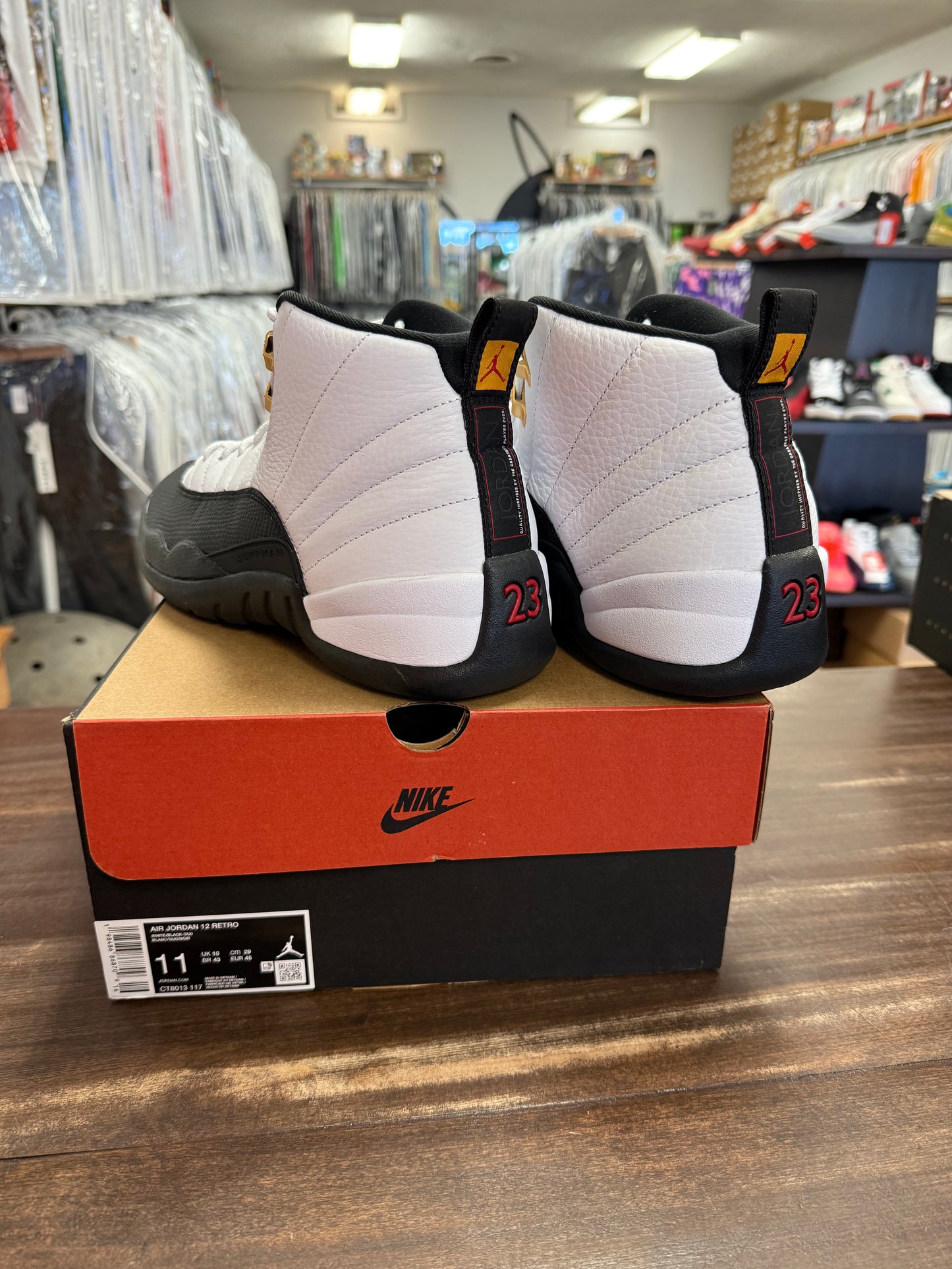 Jordan 12 Retro Taxi 2025