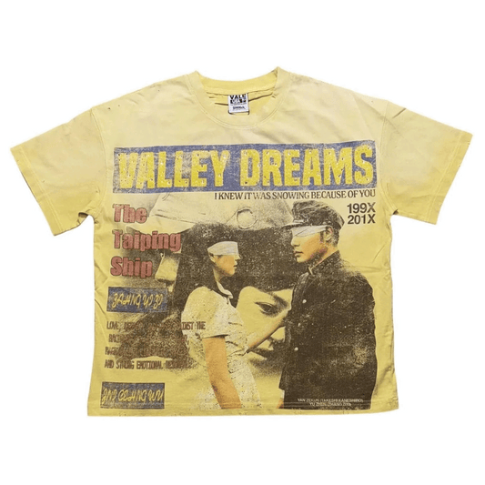 Vale Forever Yellow The Cross Bling Tee