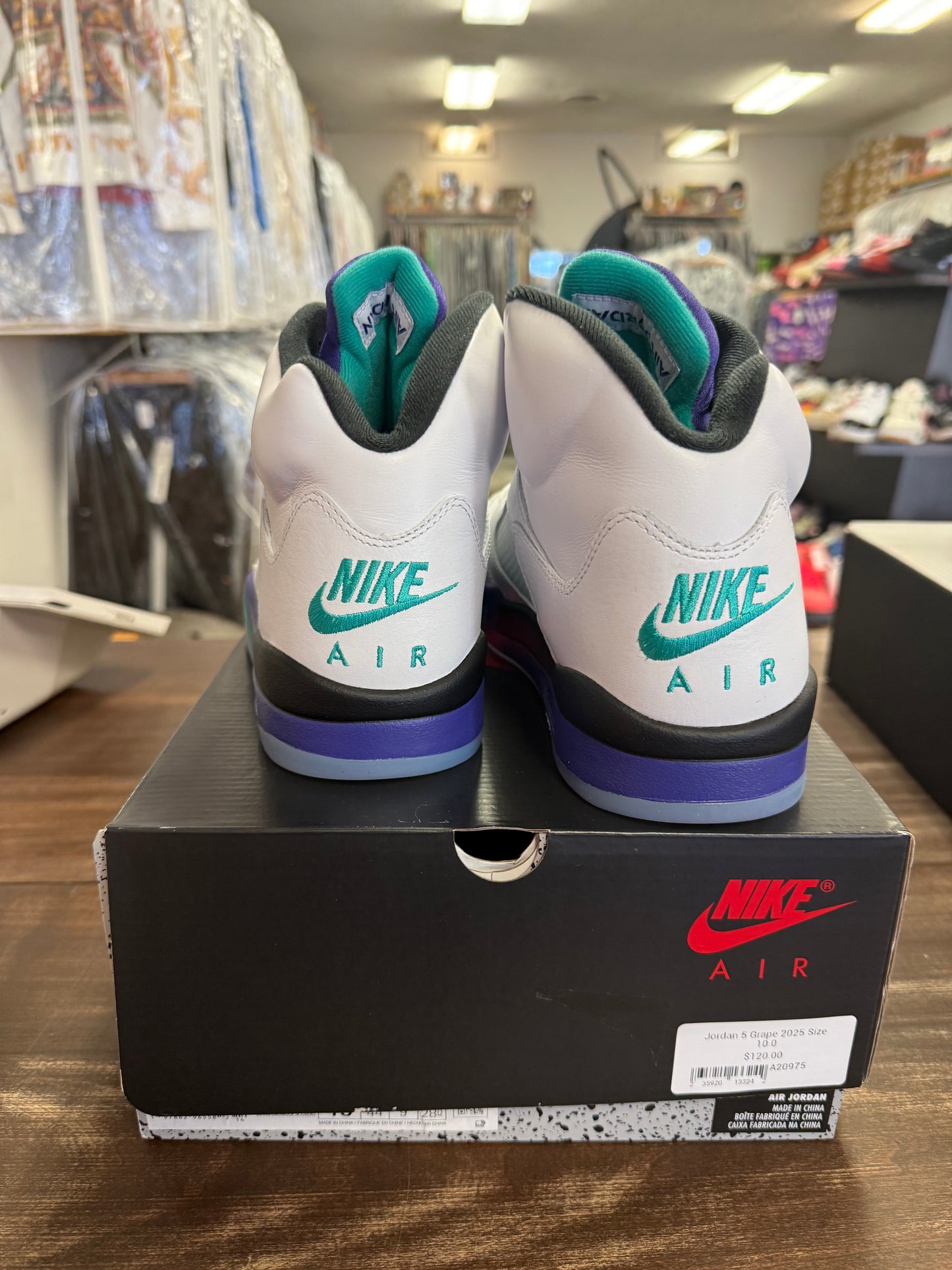 Jordan 5 Grape 2025