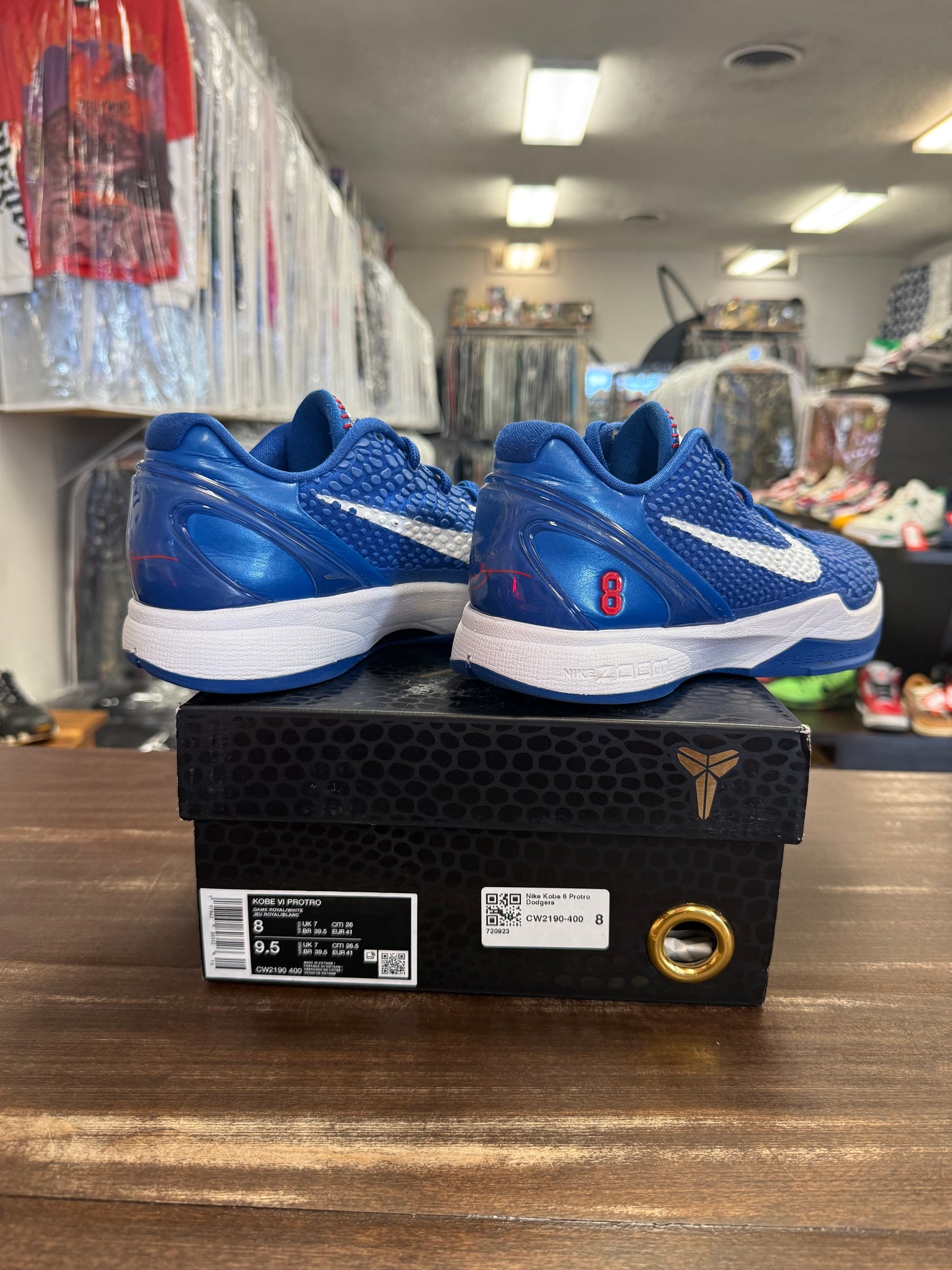 Nike Kobe 6 Protro Dodgers