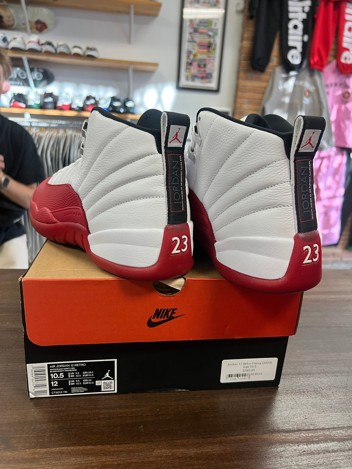 Jordan 12 Cherry 2023
