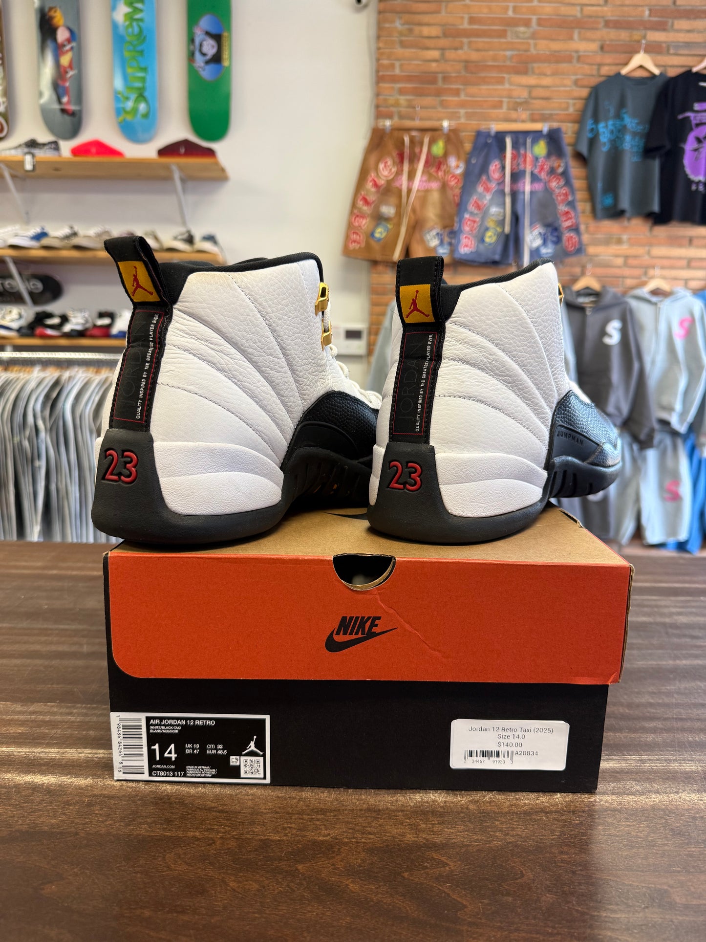 Jordan 12 Retro Taxi (2025)