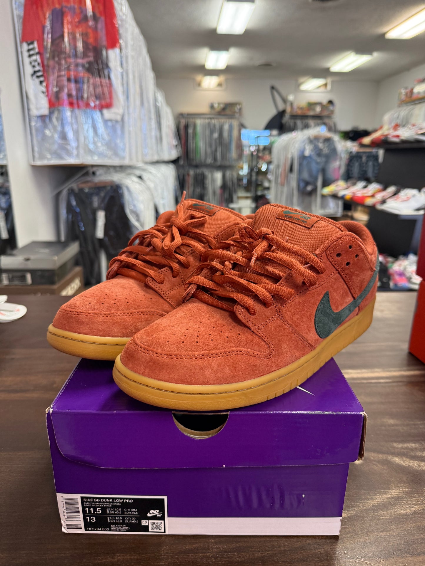 Nike SB Dunk Low Burn Sunrise