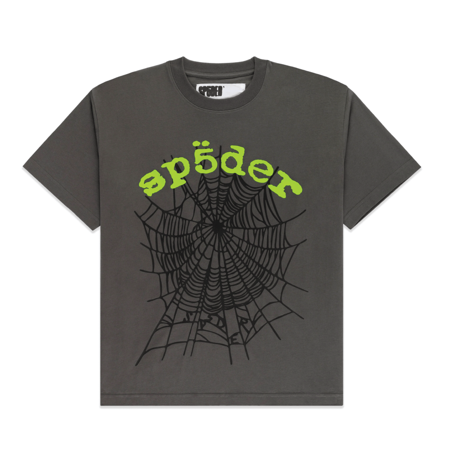 Sp5der OG WEB V2 TEE Slate Grey