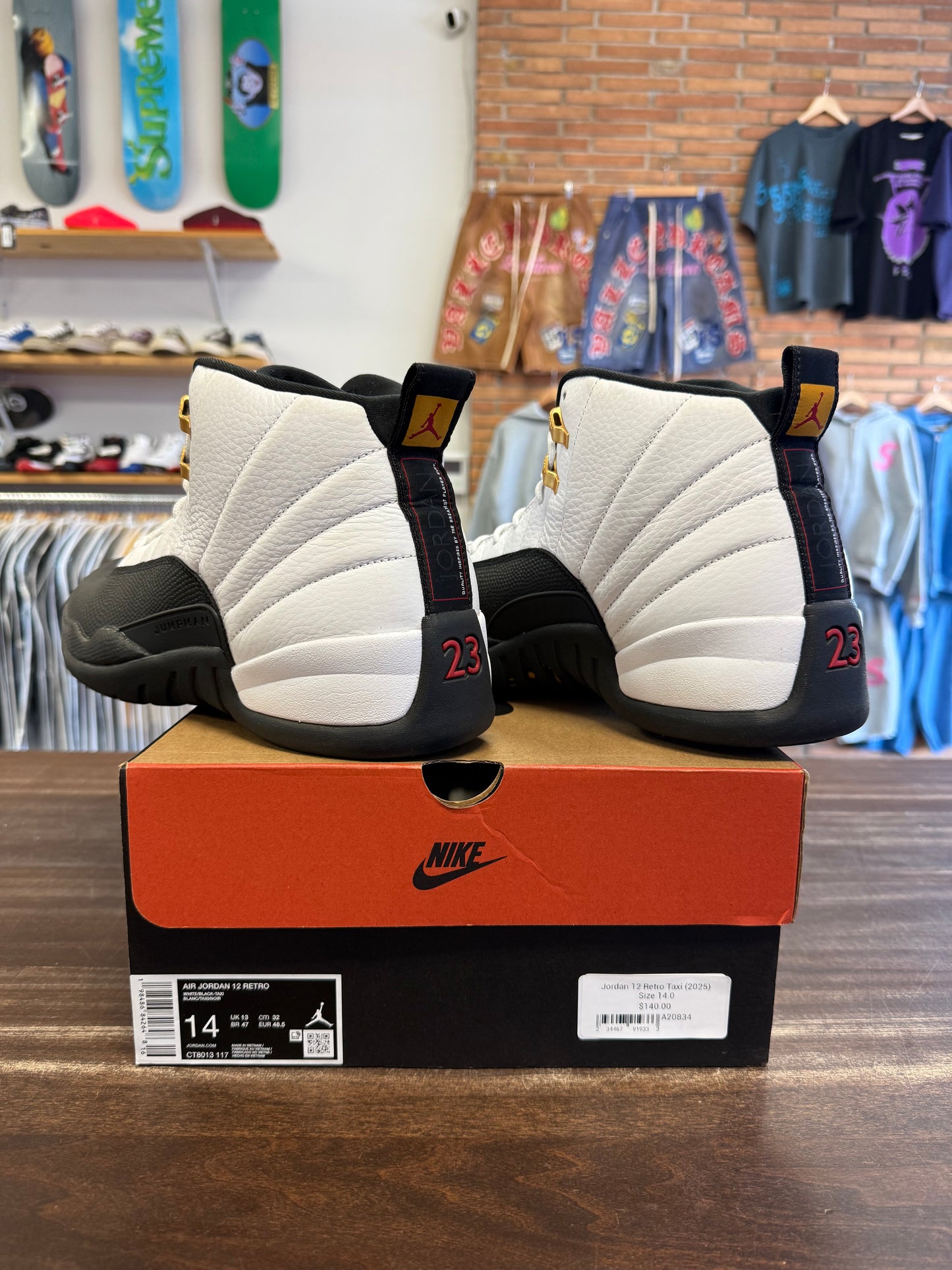 Jordan 12 Retro Taxi (2025)