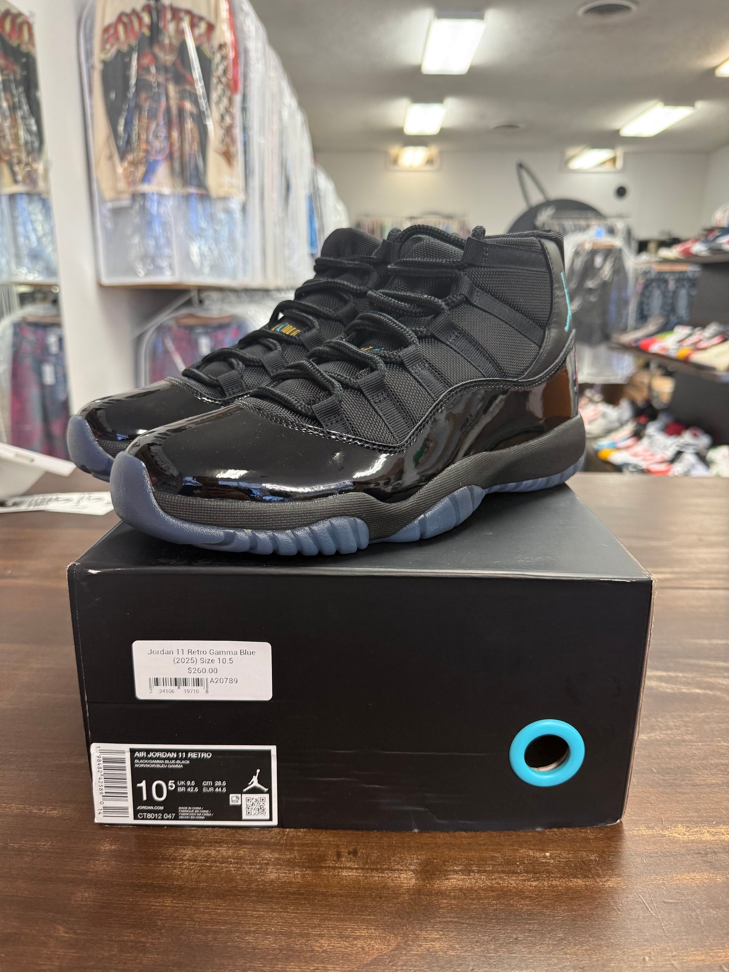 Jordan 11 Retro Gamma Blue (2025)