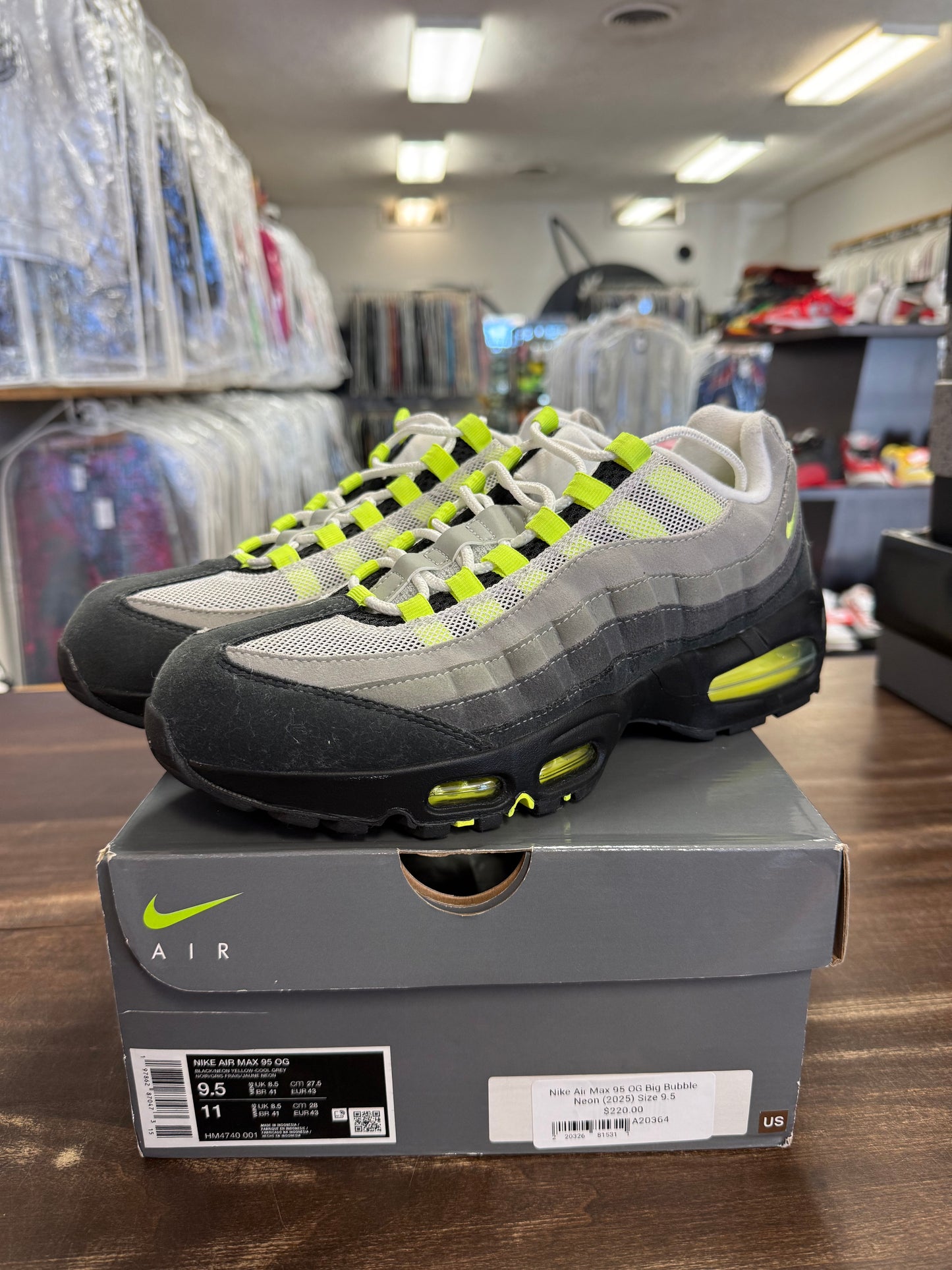 Nike Air Max 95 OG Big Bubble Neon (2025)