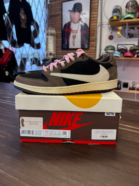 Jordan 1 Low OG SP Travis Scott Mocha