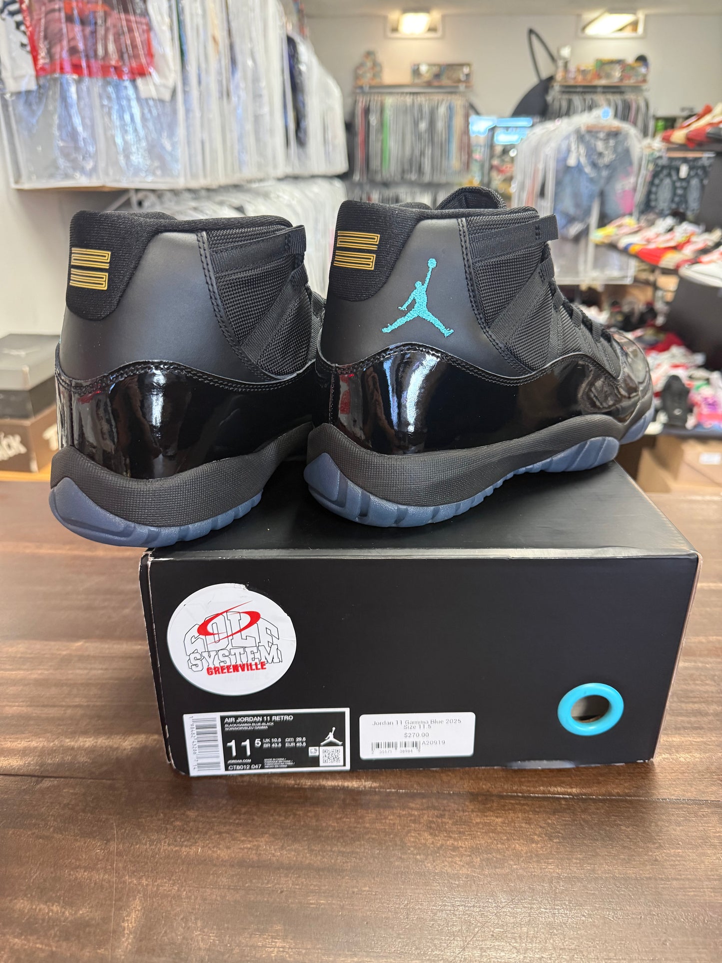 Jordan 11 Gamma Blue 2025