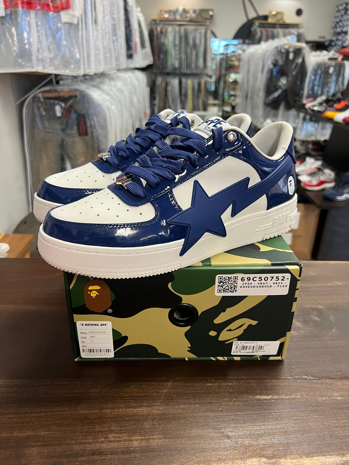 A Bathing Ape Bape Sta M2 Navy