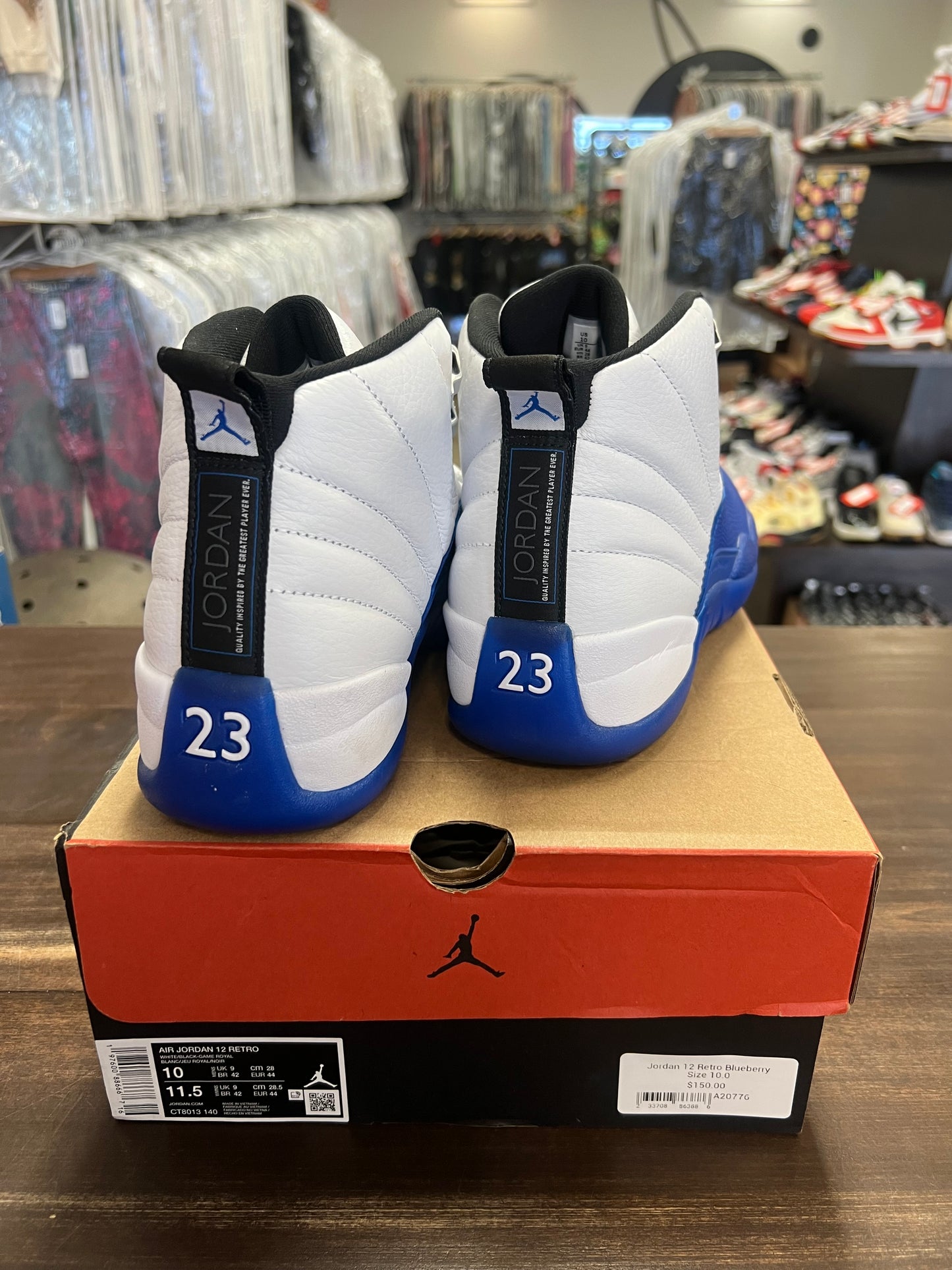 Jordan 12 Retro Blueberry