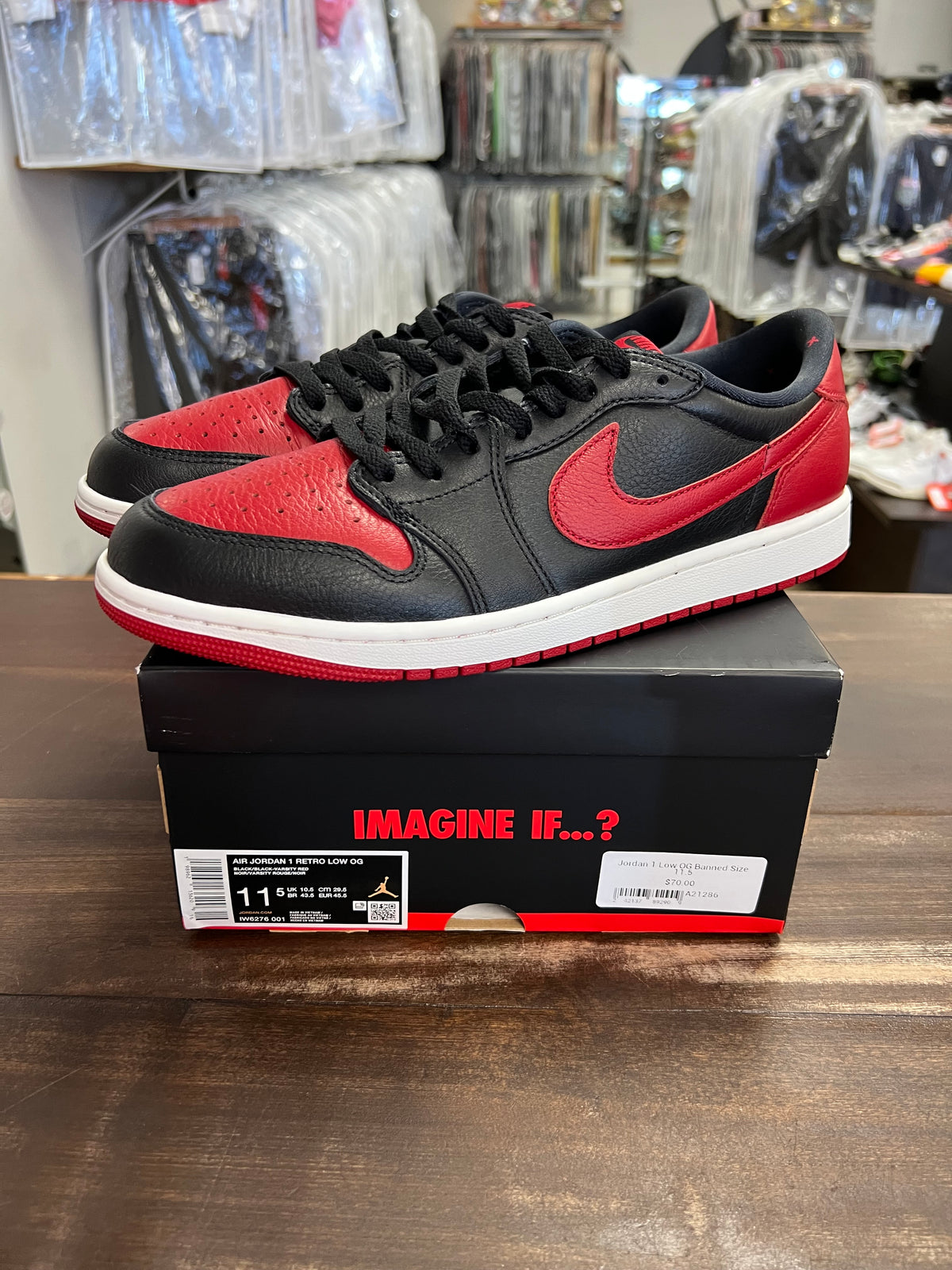 Jordan 1 Low OG Banned
