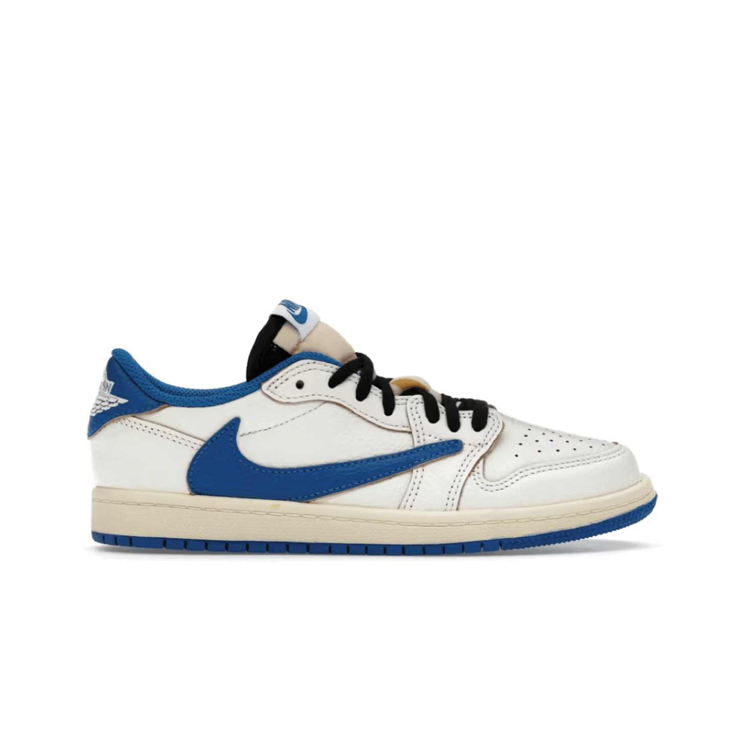 Jordan 1 Retro Low OG SP Fragment x Travis Scott Sail Military Blue (PS)