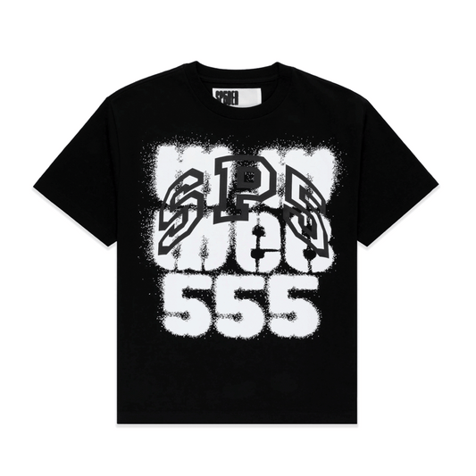 Sp5der SP555 Tee Black