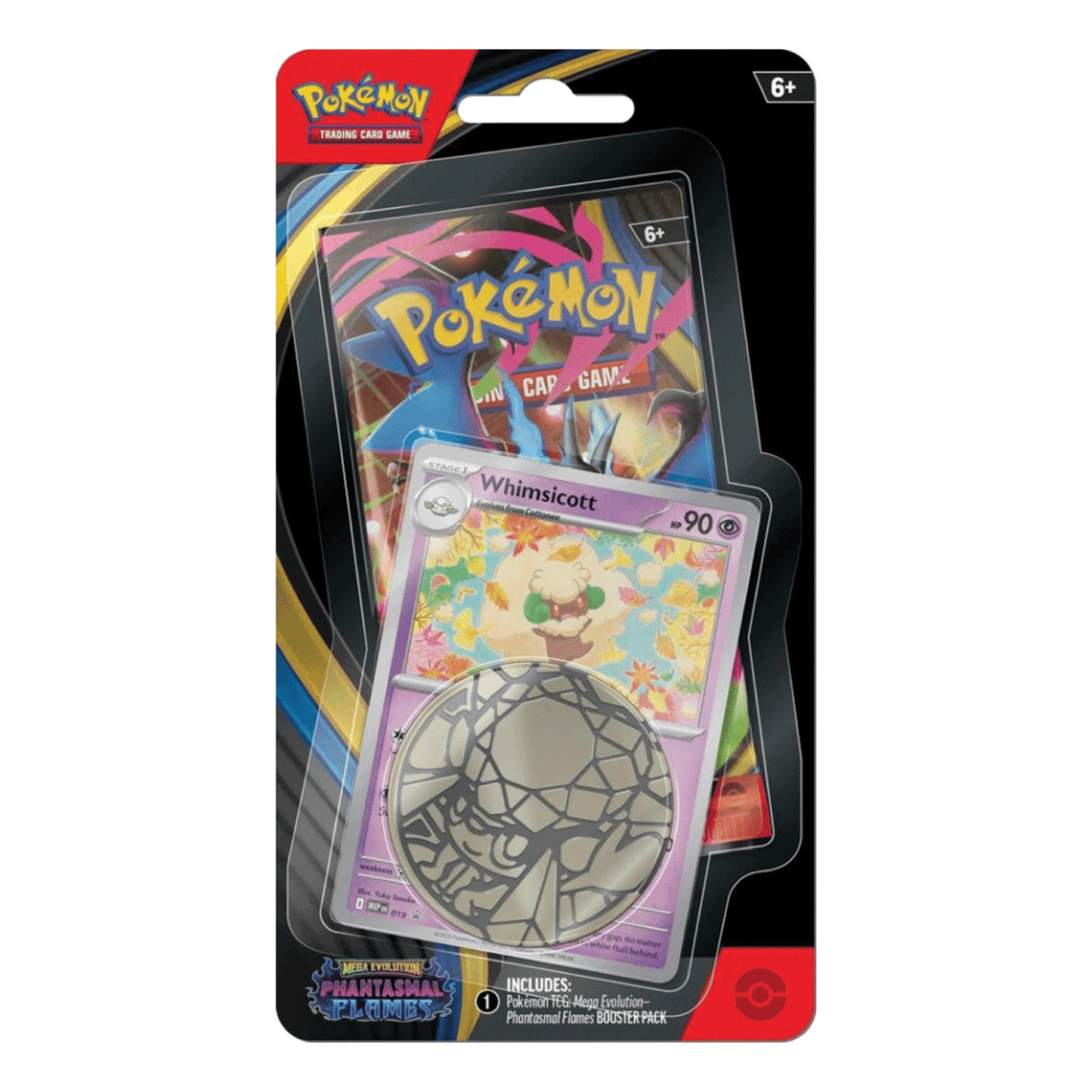 Phantasmal Flames Single Pack Blister [Whimsicott] - ME02: Phantasmal Flames (PFL)