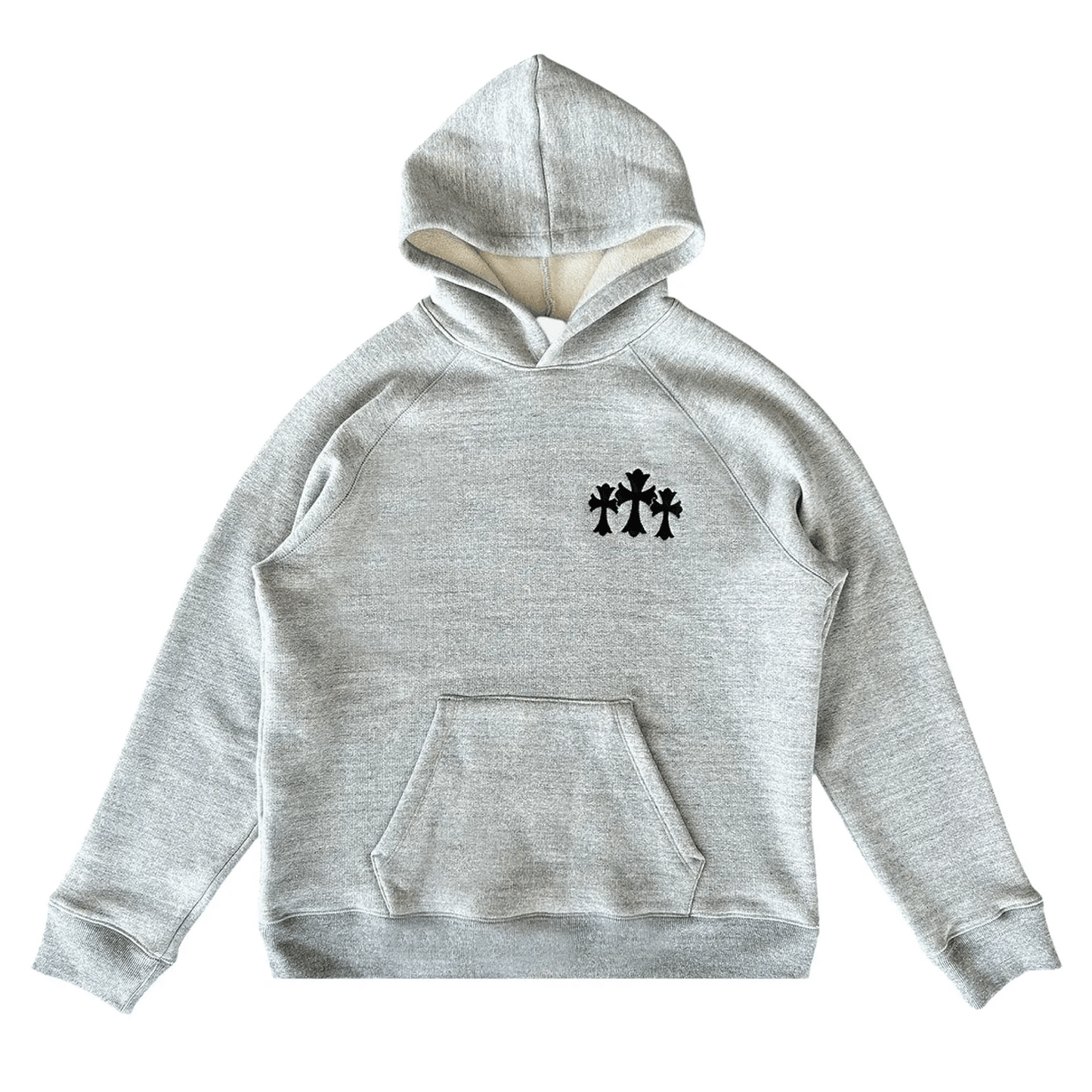 Chrome Hearts Grey Seven-11 CH Logo Hoodie