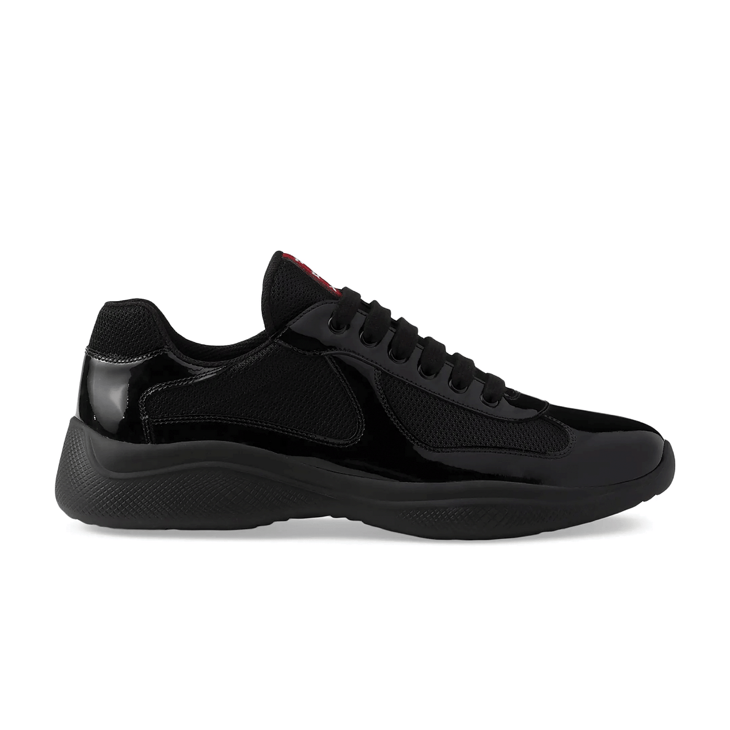 Prada America's Cup Black Patent Leather