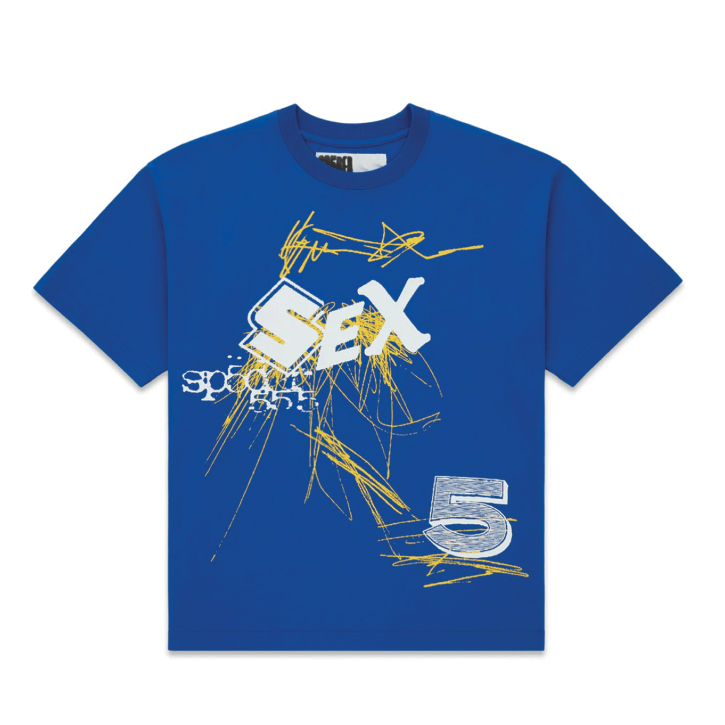 Sp5der Vivienne Tee Blue