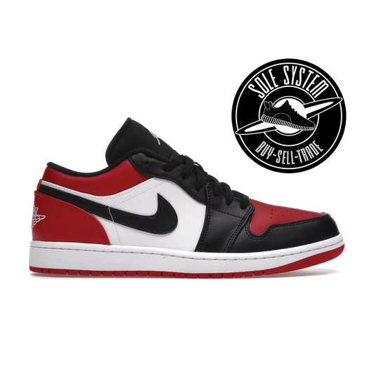 Jordan 1 Low Bred Toe