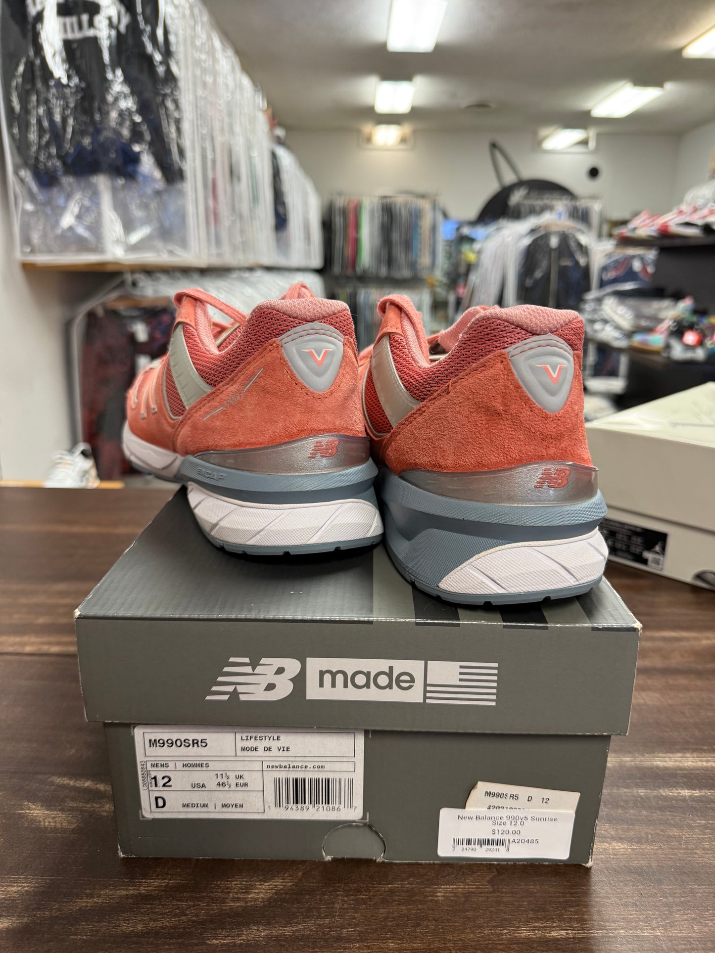 New Balance 990v5 Sunrise