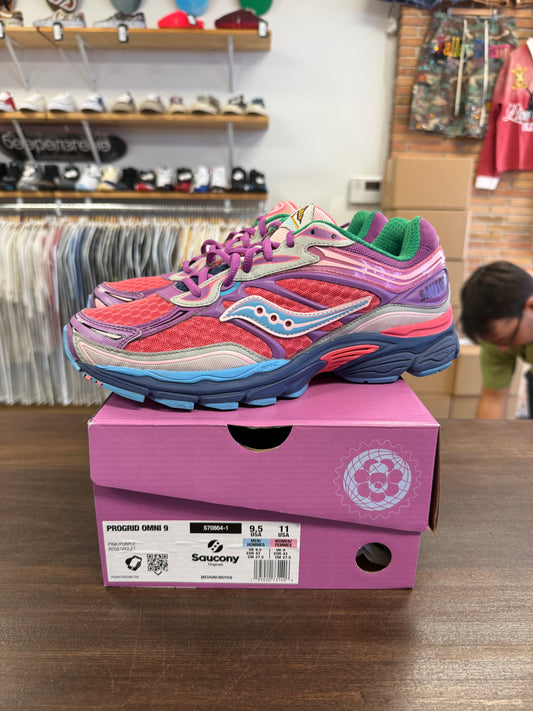 Saucony ProGrid Omni 9 Jae Tips To Do List Pink